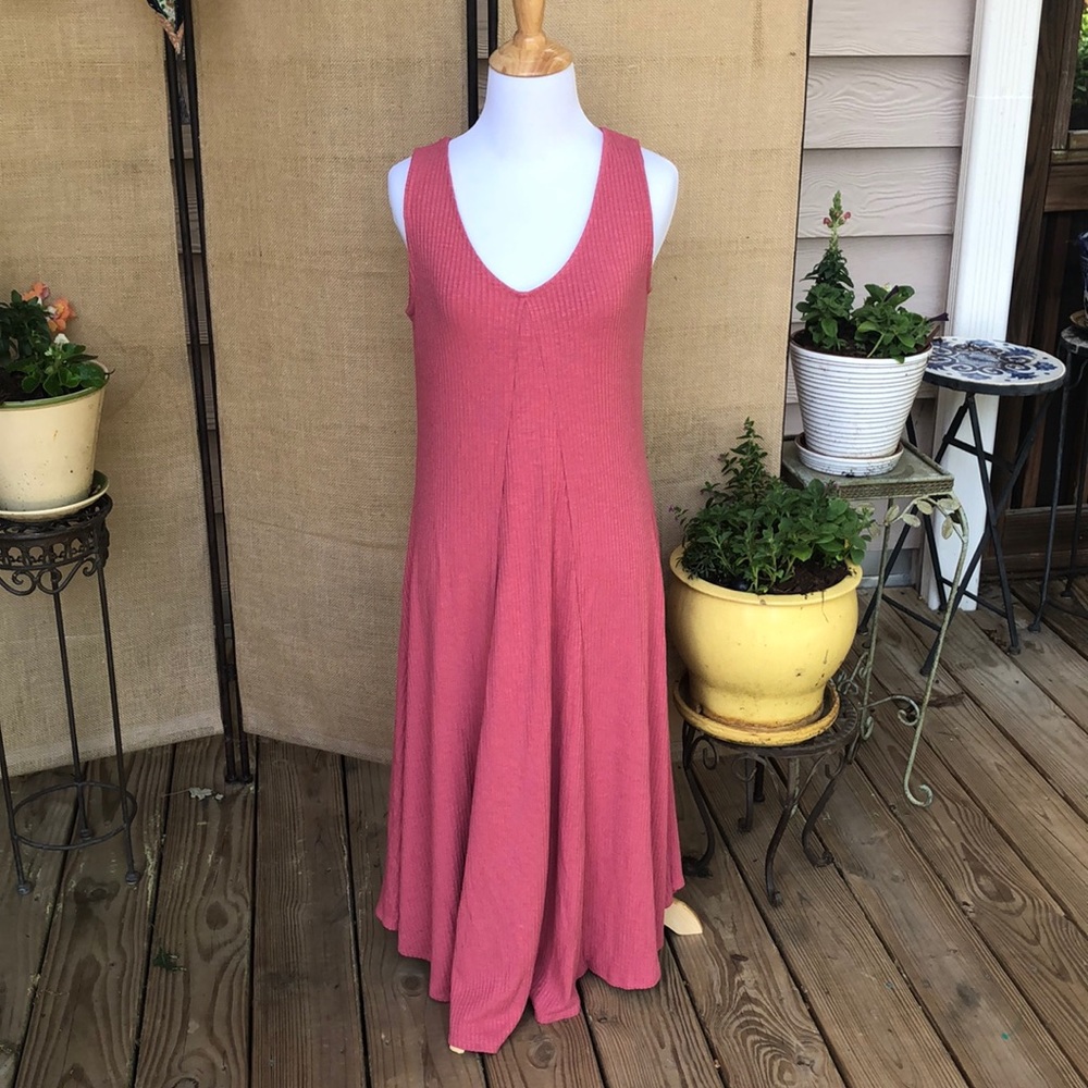 New GAP Coral Tank Fit and Flare Dress